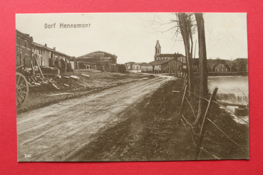 Postcard PC 1916 Hennemont France